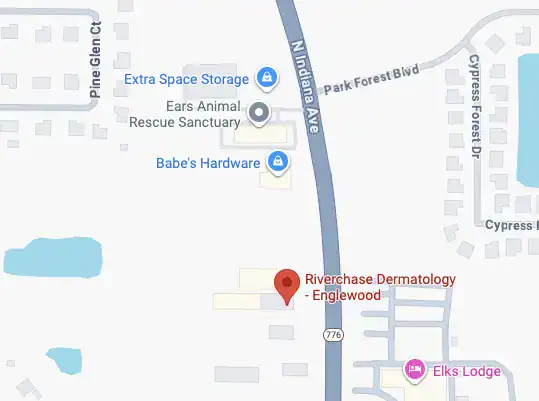 Map showing the location of Englewood