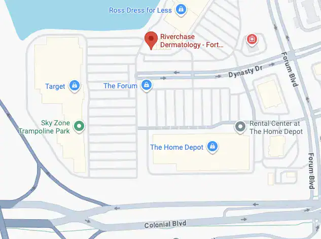 Map showing the location of Fort Myers - The Forum