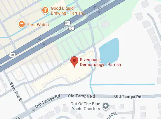 Map showing the location of Parrish