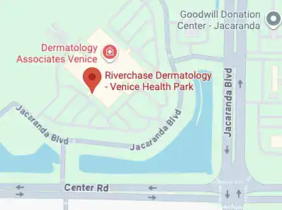 Map showing the location of Venice - Health Park