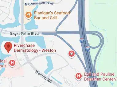 Map showing the location of Weston