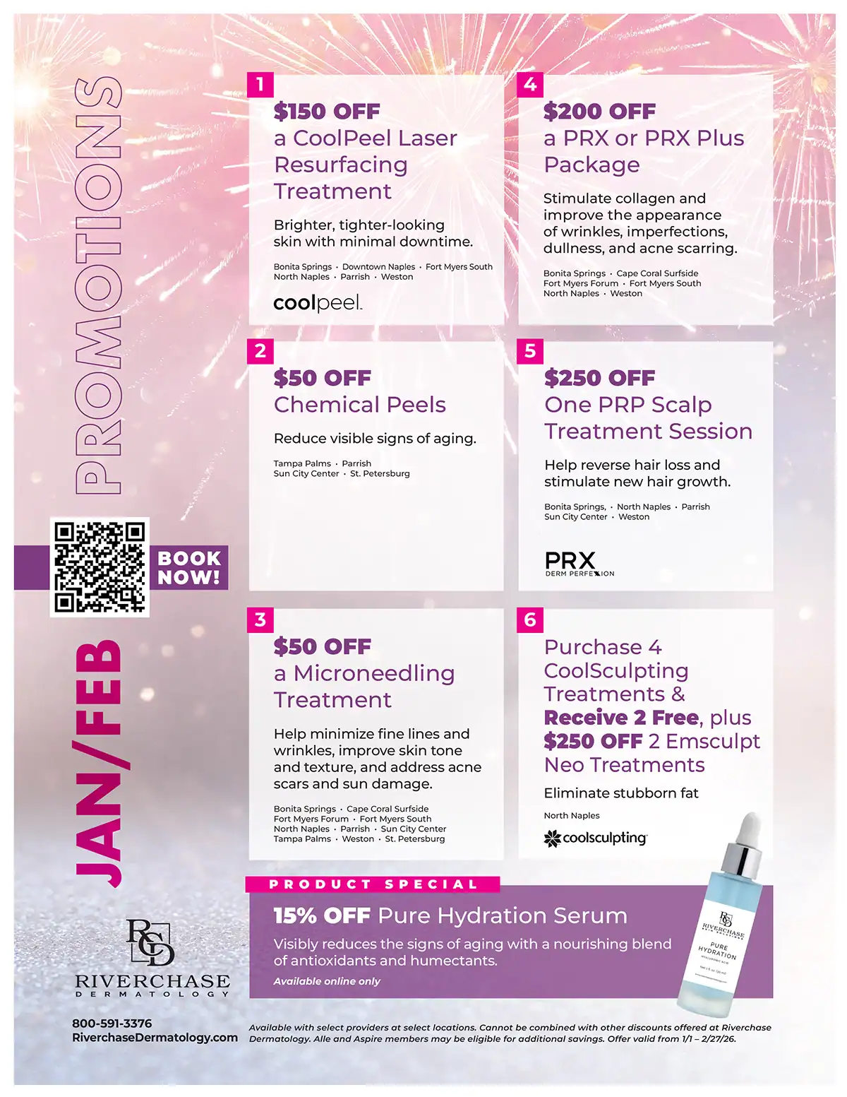 January Promotions at Riverchase Dermatology