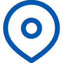 icon for locations in Riverchase blue