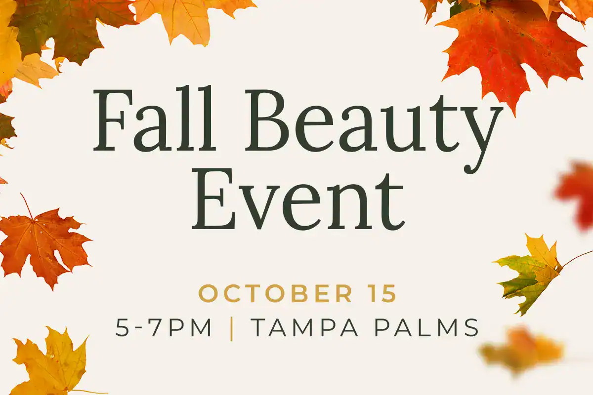 Fall Beauty Event Page Banner
